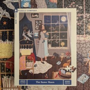 New York Puzzle Company 1000 Piece Puzzle - The Same Moon